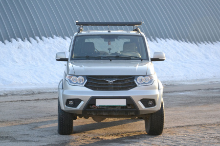 Багажник-корзина ШИРОКАЯ трехсекционная универсальная с основанием решетка (ППК) 2100х1300мм от магазина ФаркопРос